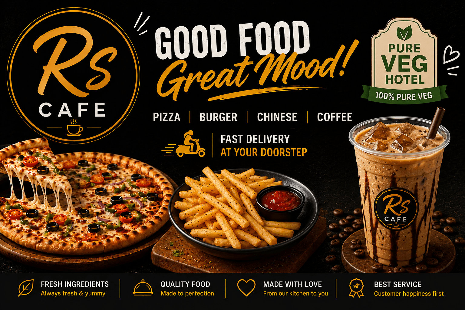 RS Pizza, Burger and Chineese Cafe