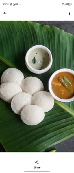Idli 1 Plate (4 pcs)