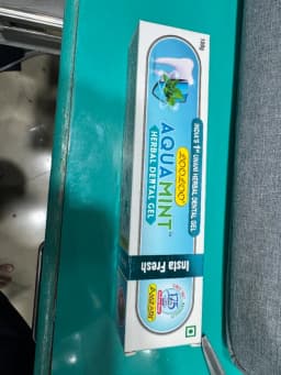 LooLoo Amzabi Aqua Mint Herbal Dental Gel - 100 g