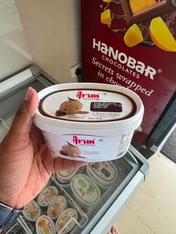 Arun Chocolate Tub - 500 ml.275g