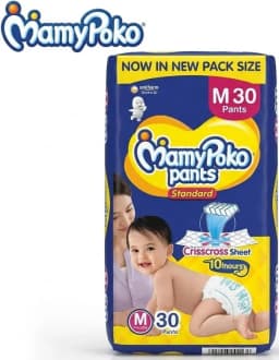 Mamy Poko Pants - M (30 pcs, 7-12 kgs)